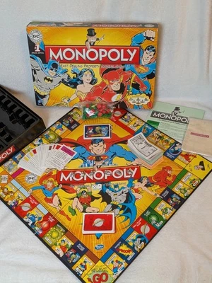 Monopoly DC Superheroes VGC - Image 1 of 4