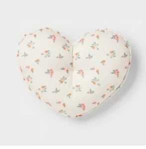 Herz Wende Mini Deko Kissen Rosa 15" x 12" ~ Target Pillowfort 2025 - Bild 1 von 4