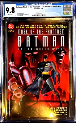 Batman: Máscara del Fantasma, CGC 9.8, 1994, La Película Animada, Serie, Dibujos Animados Foto 1 de 4