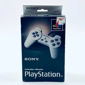 Sony PlayStation PS1 PSX Controller BNIB Complete OEM Brand New Never Sued - Picture 1 of 4