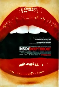 Póster original vintage INSIDE DEEP GARGANTA PELÍCULA DOC 2005 - Imagen 1 de 1