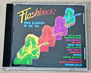 FLASHBACK! Rock Classics Of The 70’s [CD] Pink Floyd, Allman Brothers, Skynard - Picture 1 of 2
