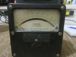 WESTON A.C.& D.C. VOLT METER MODEL 455 NO.1790 - Picture 1 of 6
