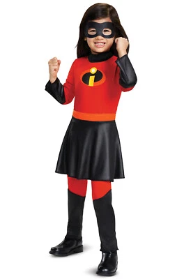 The Incredibles 2 Violet Skirt Jumpsuit Deluxe Toddler Costume - Image 1 of 2