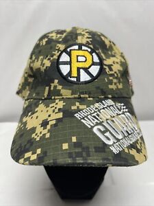 Providence Bruins National Guard Promo Camo Strapback Hat AHL Hockey