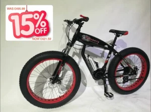 Big Fat Aluminium Bike 27 Speed shimano 19" frame new design over 26” x 4.0'' - Picture 1 of 49