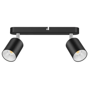 1-4 Light LED Track Lighting Kit, Flush Mount Ceiling Spot Light Fixture GU10 - Picture 1 of 21