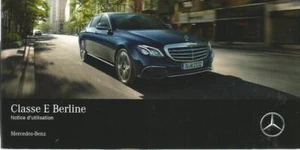 MERCEDES E-Classe berlina W 213 aviso de uso 2016 manual de instrucciones BAF - Imagen 1 de 1