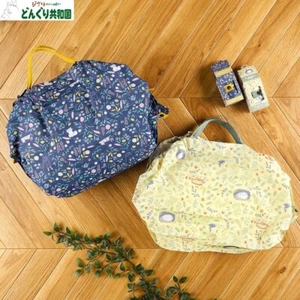 Donguri Kyowakoku Shupatto Compact Bag M Size Totoro/Kiki Polyester JAPAN NEW - Picture 1 of 50