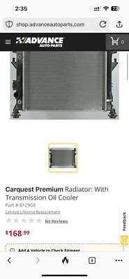 Carquest Radiator 812969 - Image 1 of 4