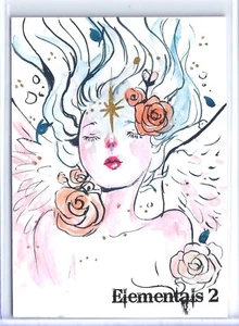 Perna Studios Elementals 2 Sketch Card by Mizumel - Picture 1 of 2