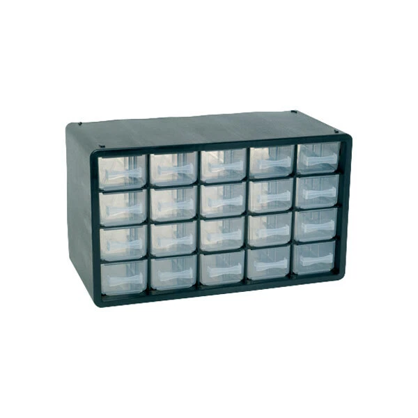 Raaco 126588 Plastic Storage Cabinet 20 Drawer - Image 1 of 1