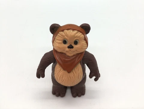 VTG 1985 Kenner Star Wars EWOKS Wicket Warrick Figure Animated Cartoon Series Cover