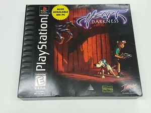 Heart of Darkness PlayStation 1 Tienda Promoción Pantalla Caja *desgaste/pliegues - Imagen 1 de 11