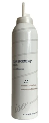 Mousse de espuma transformadora Iso de sujeción firme 8 OZ sin tapa/boquilla rota LEER Foto 1 de 3