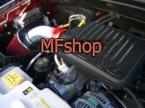 Kit de sistema de admisión de aire rojo para Dodge Nitro 2007-2010 3,7 L V6 + filtro Foto 1 de 1