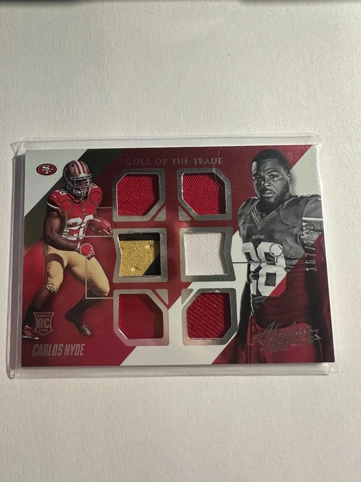 K117,703 - 2014 Absolute Tools of Trade Complete Rookies #CRCH Carlos Hyde #/249 - Image 1 of 1