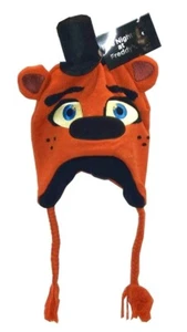 FNAF Freddy Fazbear Laplander Hat with Ears & Top Hat NEW - Picture 1 of 2
