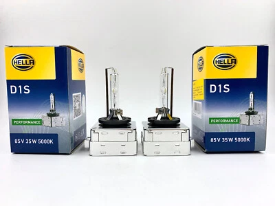 2x Novo OEM 06-08 Jaguar XJ8 XJR Hella D1S 5000K Xenônio HID 35W Lâmpada de Farol - Imagem 1 de 2