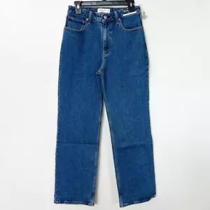 Neu ABERCROMBIE Curve Love High Rise 90s Relaxed Jeans dunkel GR 28 Regular - Bild 1 von 9