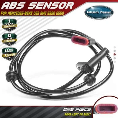 Sensor de velocidade de roda ABS para Mercedes-Benz C63 AMG 2012 E350 E550 2010-2013 traseiro  - Imagem 1 de 4