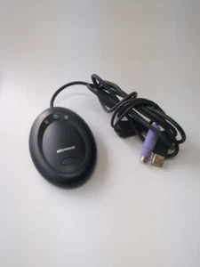 Microsoft Wireless Optical Desktop Receiver ONLY 3.0 Model 1012 Black Tested - Picture 1 of 6