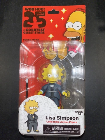 Simpsons Greatest Guest Stars Lisa Simpson The Great Simpsina NECA Figure *NEW* Cover