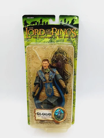 Lord of the Rings The Fellowship of the Ring Toy Biz Action Figure Gil-Galad New Cover