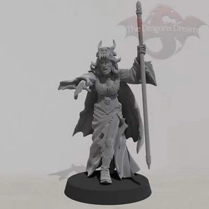 Skylla - Evil Wizard - Dungeons & Dragons, 5e, Pathfinder - Miniatur - Bild 1 von 5