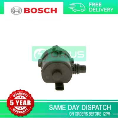 Fits 3 Series 2 4 1 X3 5 Cooper Clubman Bosch Right Auxiliary Water Pump - Image 1 of 4