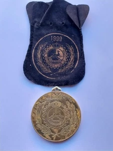 Vintage rare Jordan Jordanian Royal Automobile club of Jordan 1999 Winner Medal - Picture 1 of 6