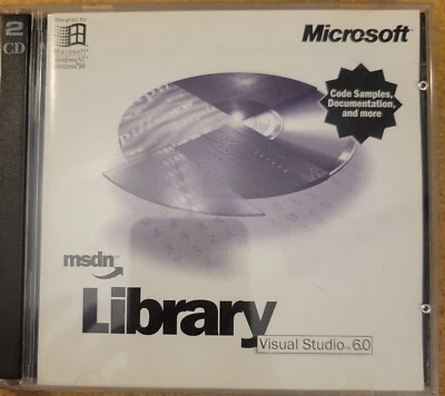 MSDN Library Visual Studio 6.0 - Image 1 of 2