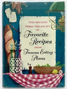 SECOND FORD TREASURY OF FAVORITE RECIPES FAMOUS EATING PLACES - Nancy Kennedy - Picture 1 of 1