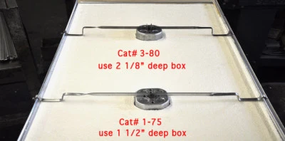 A & G MFG CO INC T-BAR BOX HANGER 24" A&G MFG 1-75