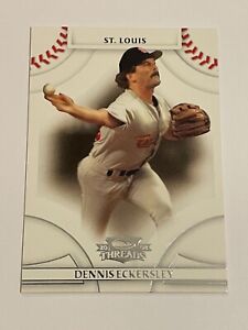 2008 Donruss Threads Baseball #46 - Dennis Eckersley - St. Louis Cardinals