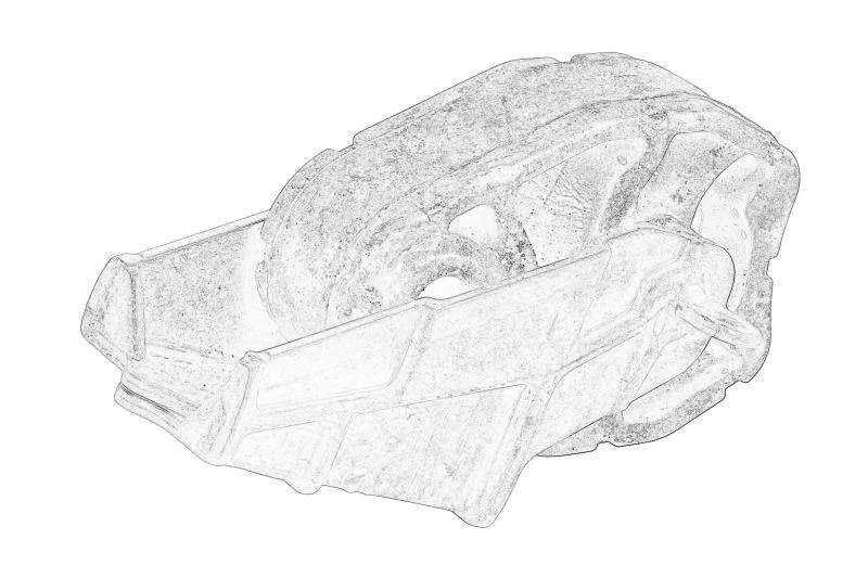 OE VW Auspuffsystemhalter 8K0 253 144M für AUDI A3, A4 B8, A4 B9, A5, A6 C7 - Bild 1 von 1