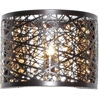 Aplique de pared inca bronce ET2 iluminación contemporánea E21302-10BZ/BUL Foto 1 de 2