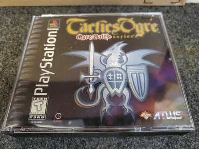 Tactics Ogre (Sony PlayStation 1, 1998) CIB Completo Con Manual | Gran Forma Foto 1 de 4