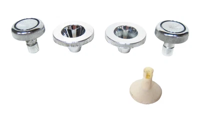 1968 Mustang With Console Radio Knobs Knob Set, Look Good, Also All 1968 Cougar - Image 1 of 4