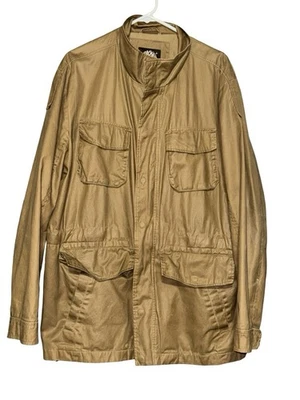 De Colección Timberland Hombres Abrigo de Granero Tareas Chaqueta XL Resistente Lona Encerada Cremallera Completa Foto 1 de 4