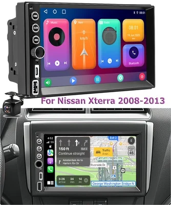 Carplay For Nissan Xterra 2008-2011 2012 2013 Car Radio Stereo Android 13 GPS FM - Image 1 of 4