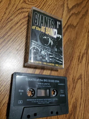 Duke Ellington- Giants Of The Big Band Era Cassette Tape #4 Madacy Stereo VGC  - Image 1 of 4