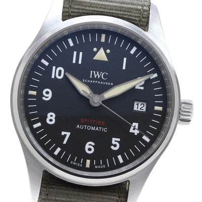 IWC SCHAFFHAUSEN Fliegeruhr Spitfire IW326801 schwarzes Ziffernblatt Automatik Herren_835462 - Bild 1 von 4