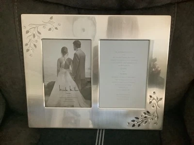 Marco de invitación dividido brillante Nicole Miller. Boda Foto 1 de 4
