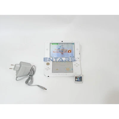 NINTENDO 3DS XL Con Gioco 3d Batman 3  Console + Caricatore bianca - Immagine 1 di 4