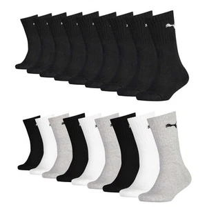 Puma Children Socks, 9 Pack - Sport Crew Sock, Tennis Socks, ECOM - Picture 1 of 5