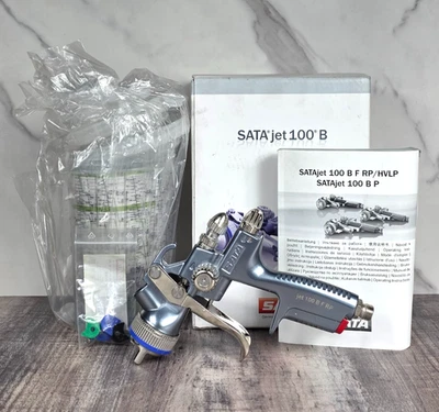 SATA jet 100 B RP F 1.6 Nozzle Spray Gun 1012640 - Image 1 of 4