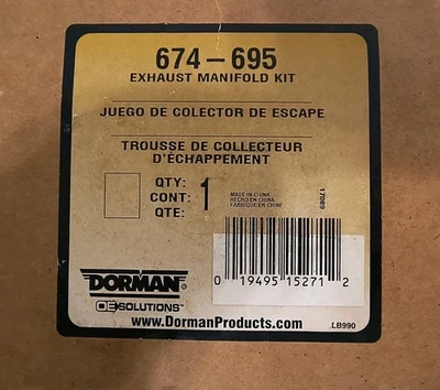 Exhaust Manifold Dorman 674-695 - Image 1 of 4