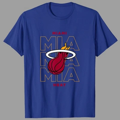 Camiseta de baloncesto Miami Heat Stacked City NBA - multicolores, S-5XL Foto 1 de 4