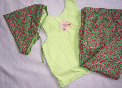 BOUTIQUE ~CHEZ AMI~ TOP SANDÍA PATSY AIKEN Y NUEVO SIN ETIQUETAS CAPRIS Y BANDANA Niña 8 Foto 1 de 4